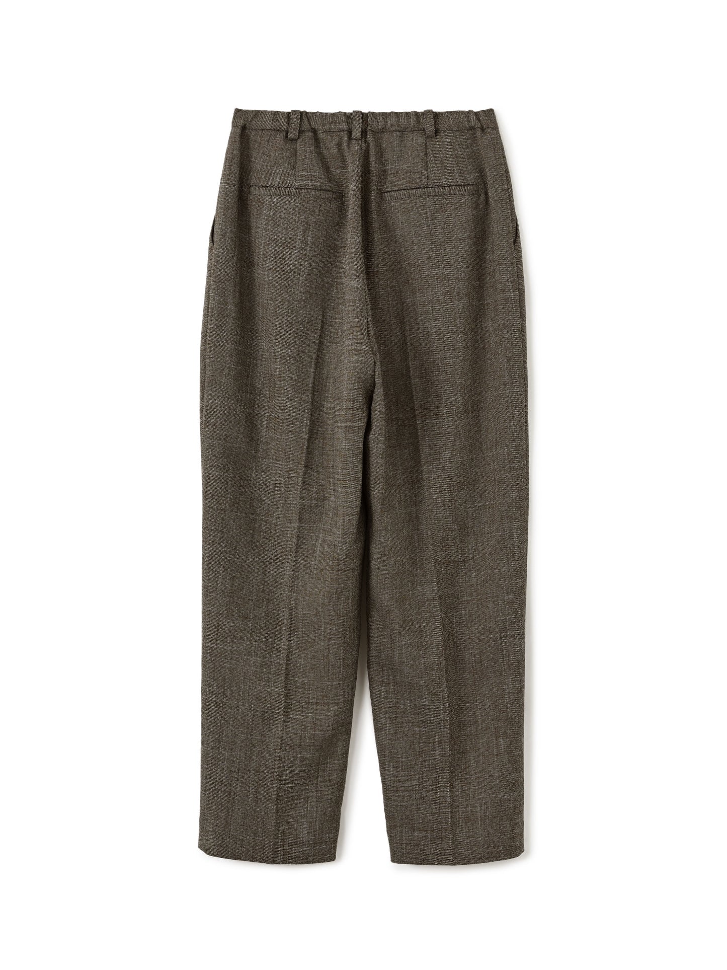 ナローベルトタックテーパードパンツ　[通常]