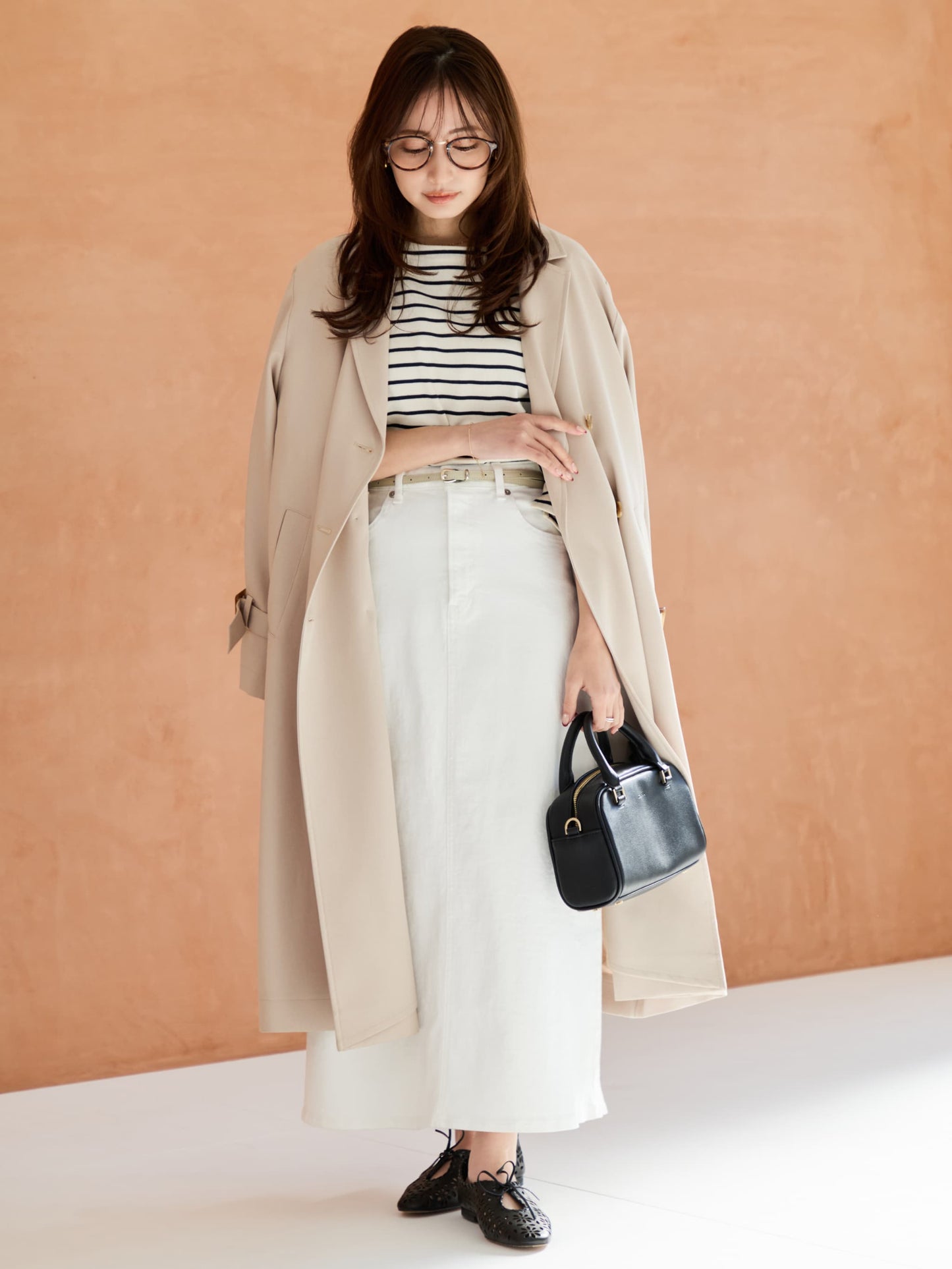 149cm | B:77 W:60 H:83 股下:68.5 | ワンサイズ着用