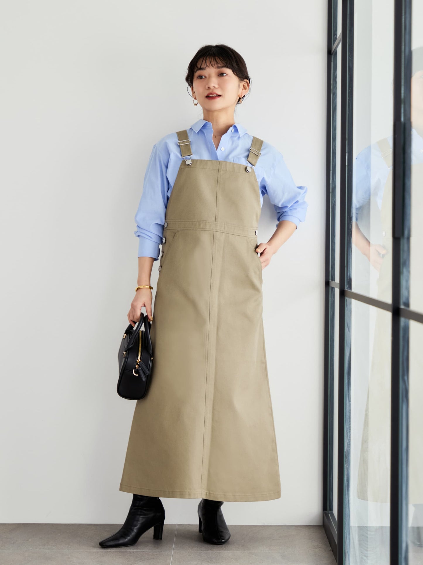 149cm | B:77 W:57 H:82 股下:67 | regular着用