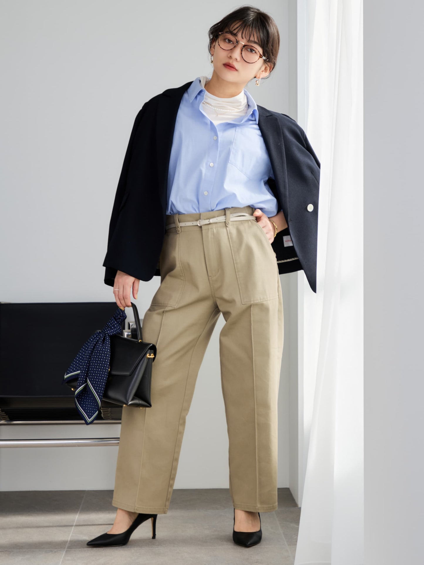 149cm | B:77 W:57 H:82 股下:67 | ワンサイズ着用