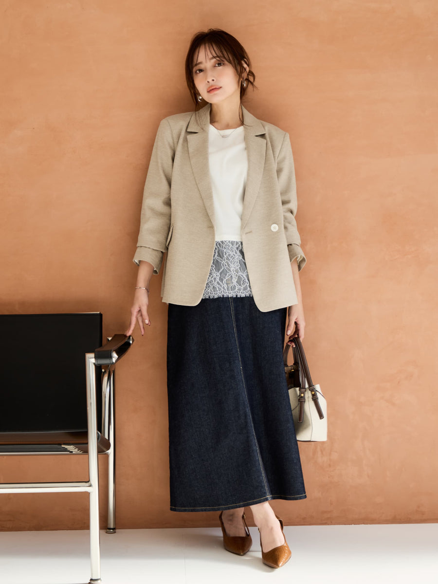 149cm | B:77 W:60 H:83 股下:68.5 | ワンサイズ着用