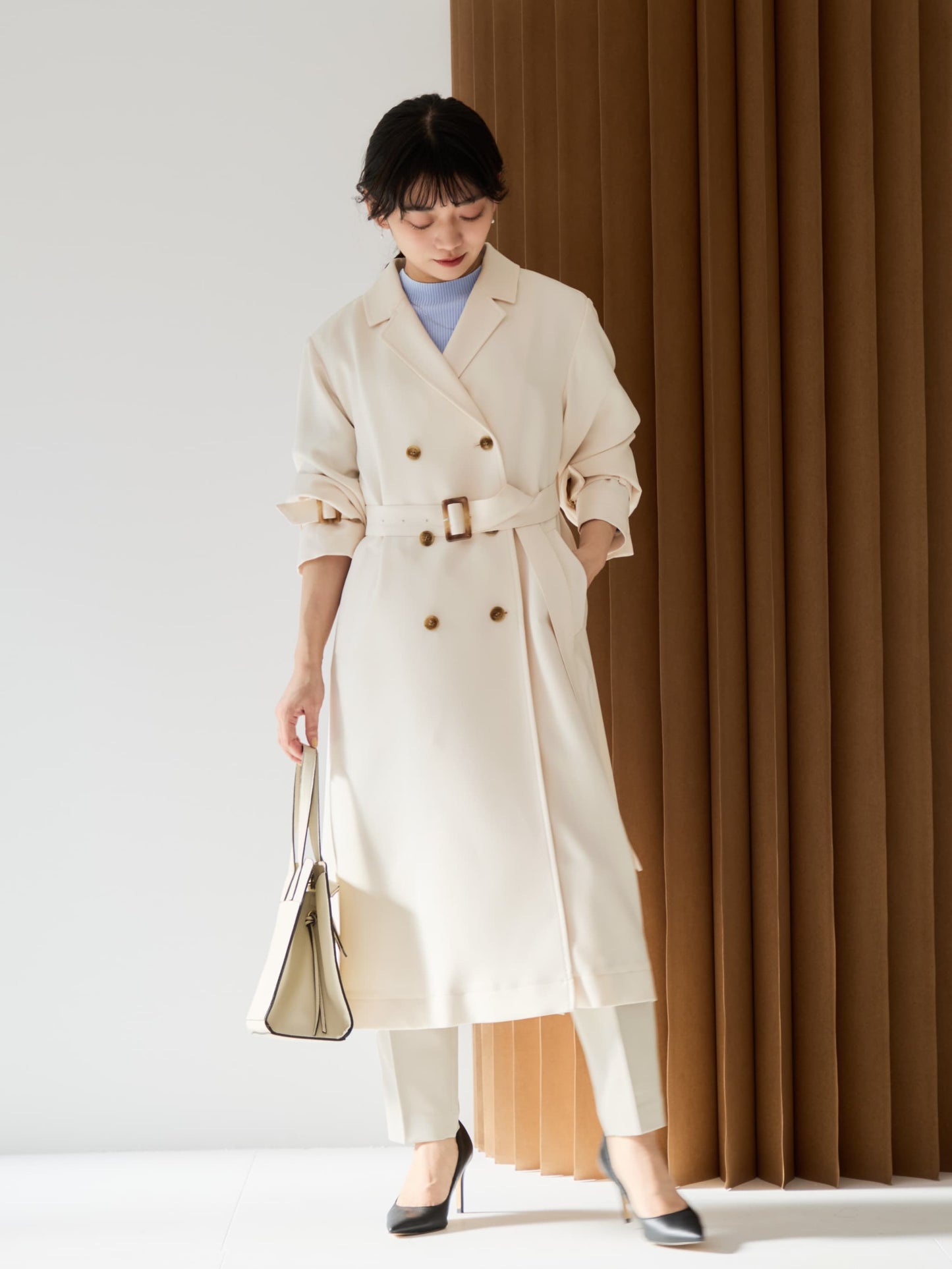 149cm | B:77 W:57 H:82 股下:67 | regular着用