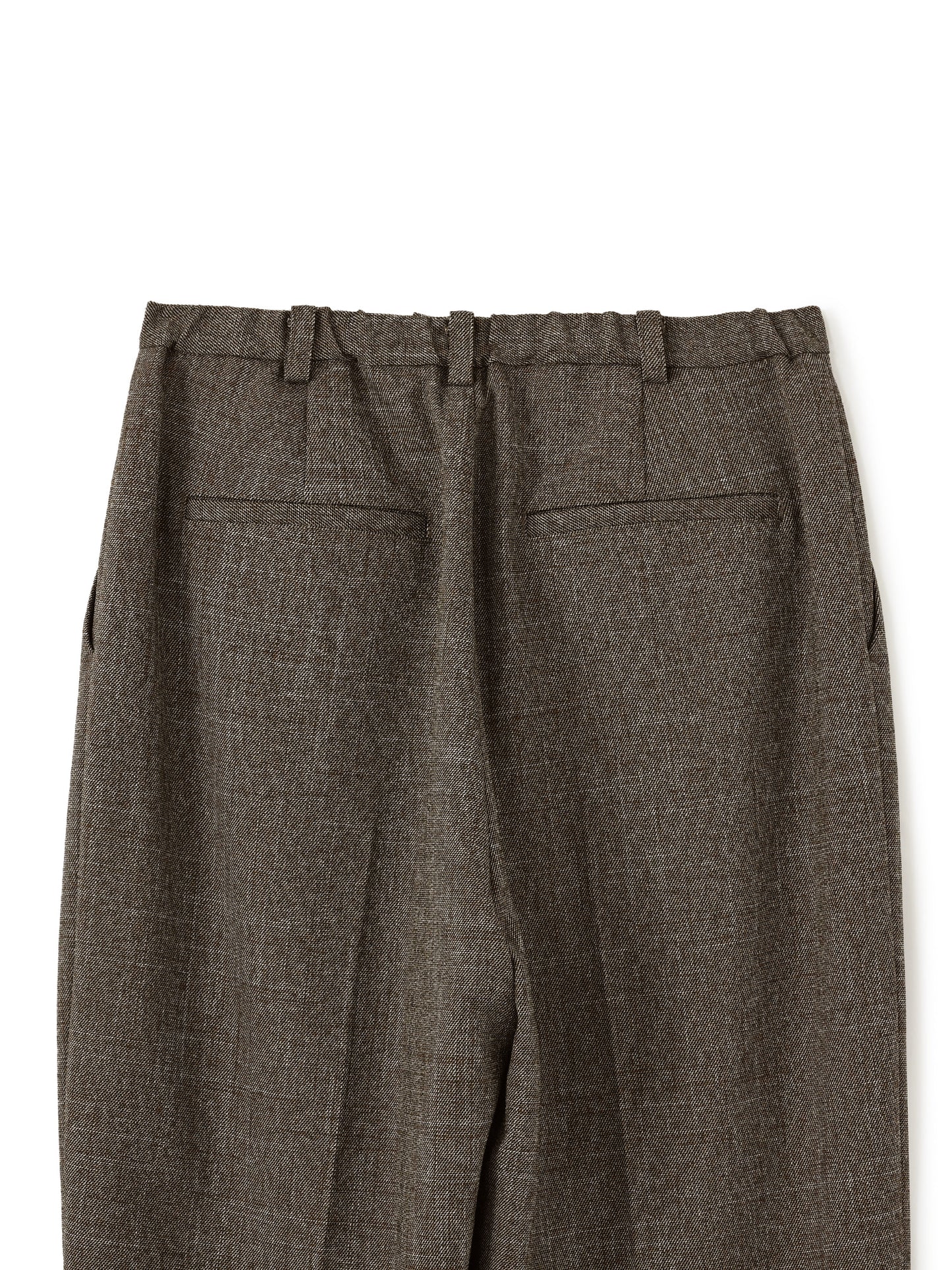 ナローベルトタックテーパードパンツ　[通常]