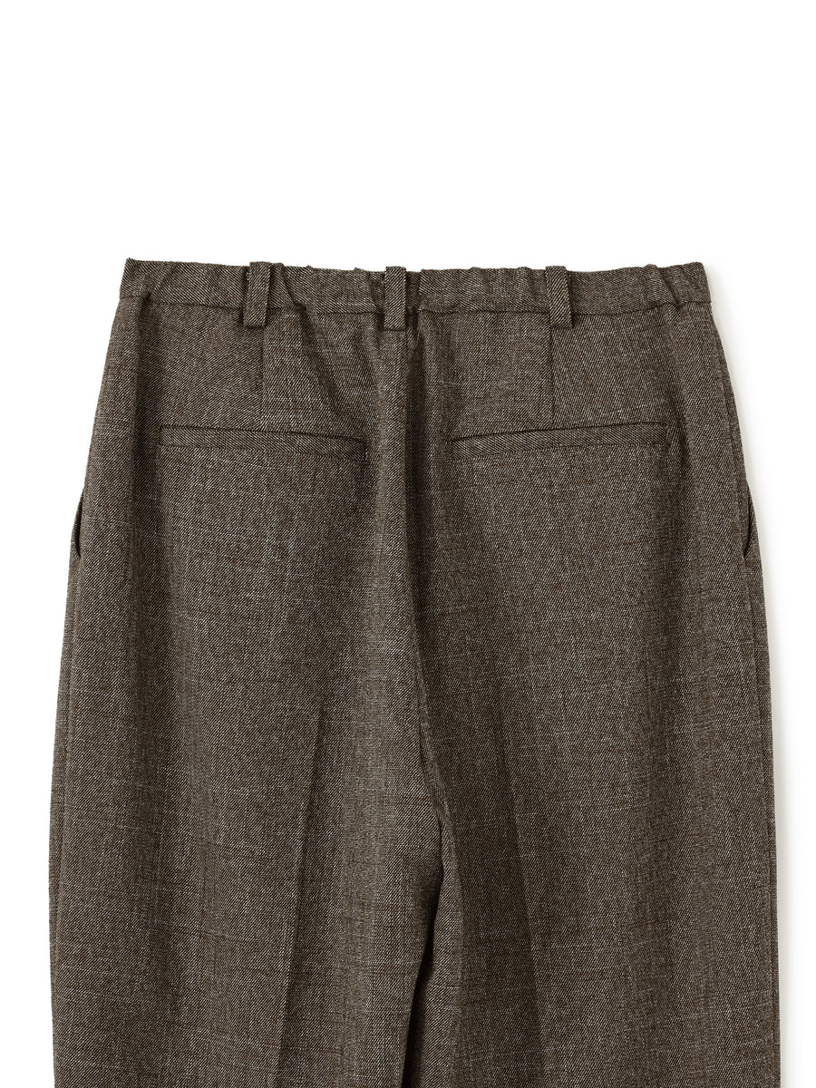 ナローベルトタックテーパードパンツ　[通常]