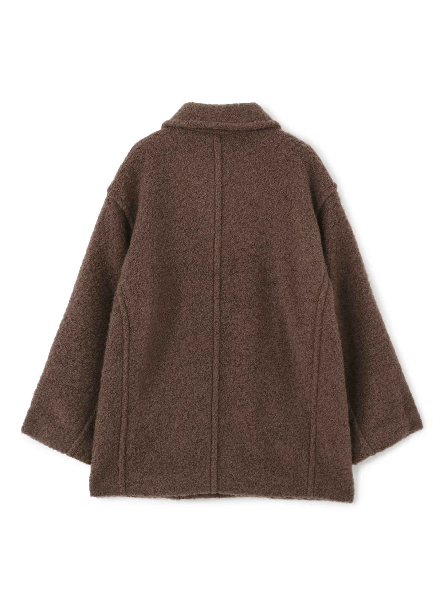 ウールループダブルコート　[通常]