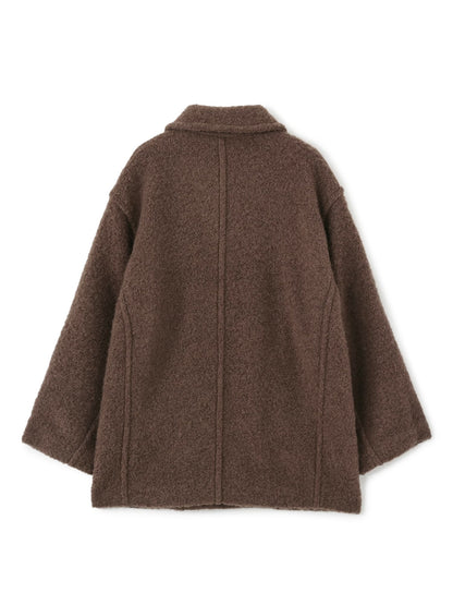 ウールループダブルコート　[通常]