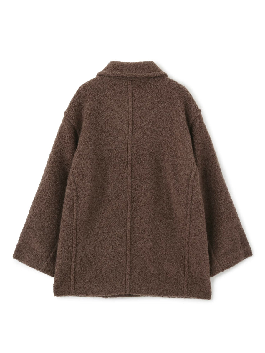 ウールループダブルコート　[通常]