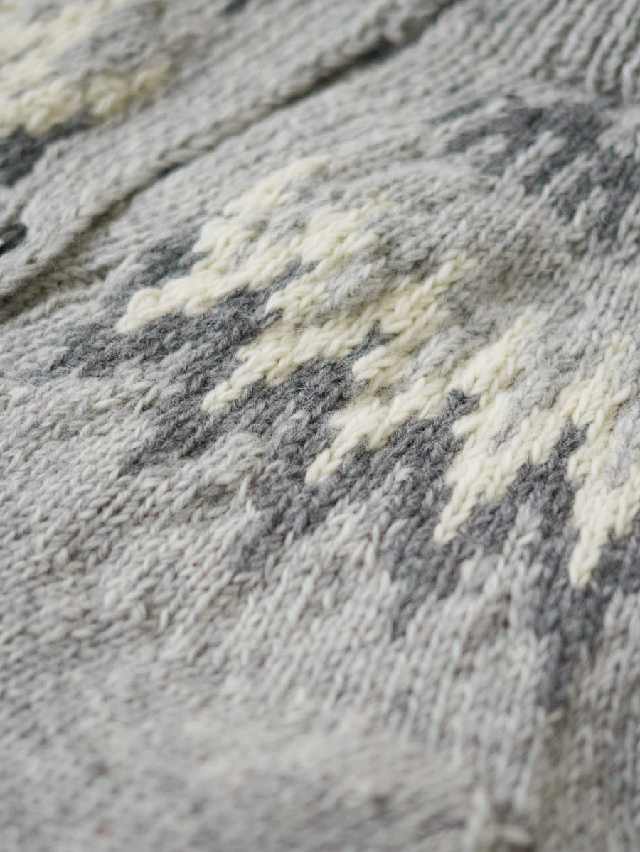 【NEPAL HAND KNIT】求心柄カーディガン　[通常]