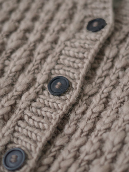 【NEPAL HAND KNIT】ロービングニットベスト　[通常]