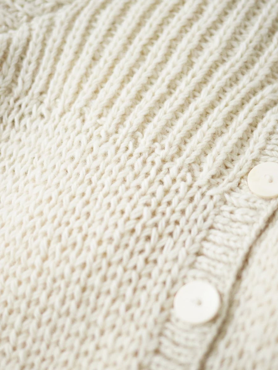 【NEPAL HAND KNIT】パターンミックスカーディガン　[通常]