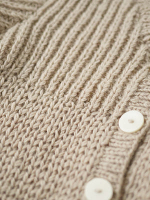 【NEPAL HAND KNIT】パターンミックスカーディガン　[通常]