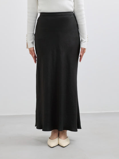 ※こちらが実物のカラーに一番お色味が近くなっております。（ブラック）<br>149cm | B:77 W:60 H:83 股下:68.5 | regular-XS着用 (ヒールの高さ: 3.5cm)