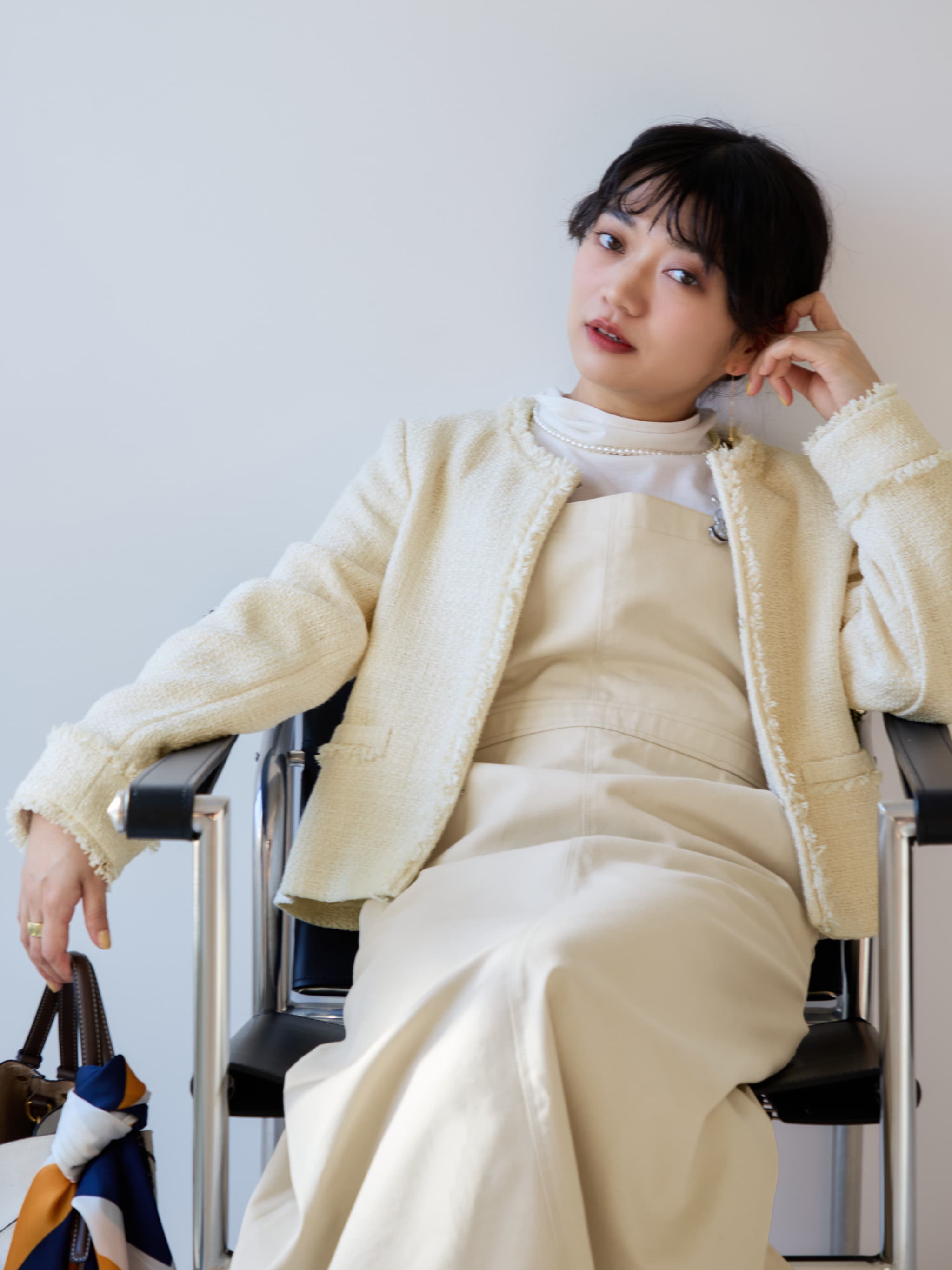 ミックスツイードジャケット | 小柄・低身長女性向けファッション通販