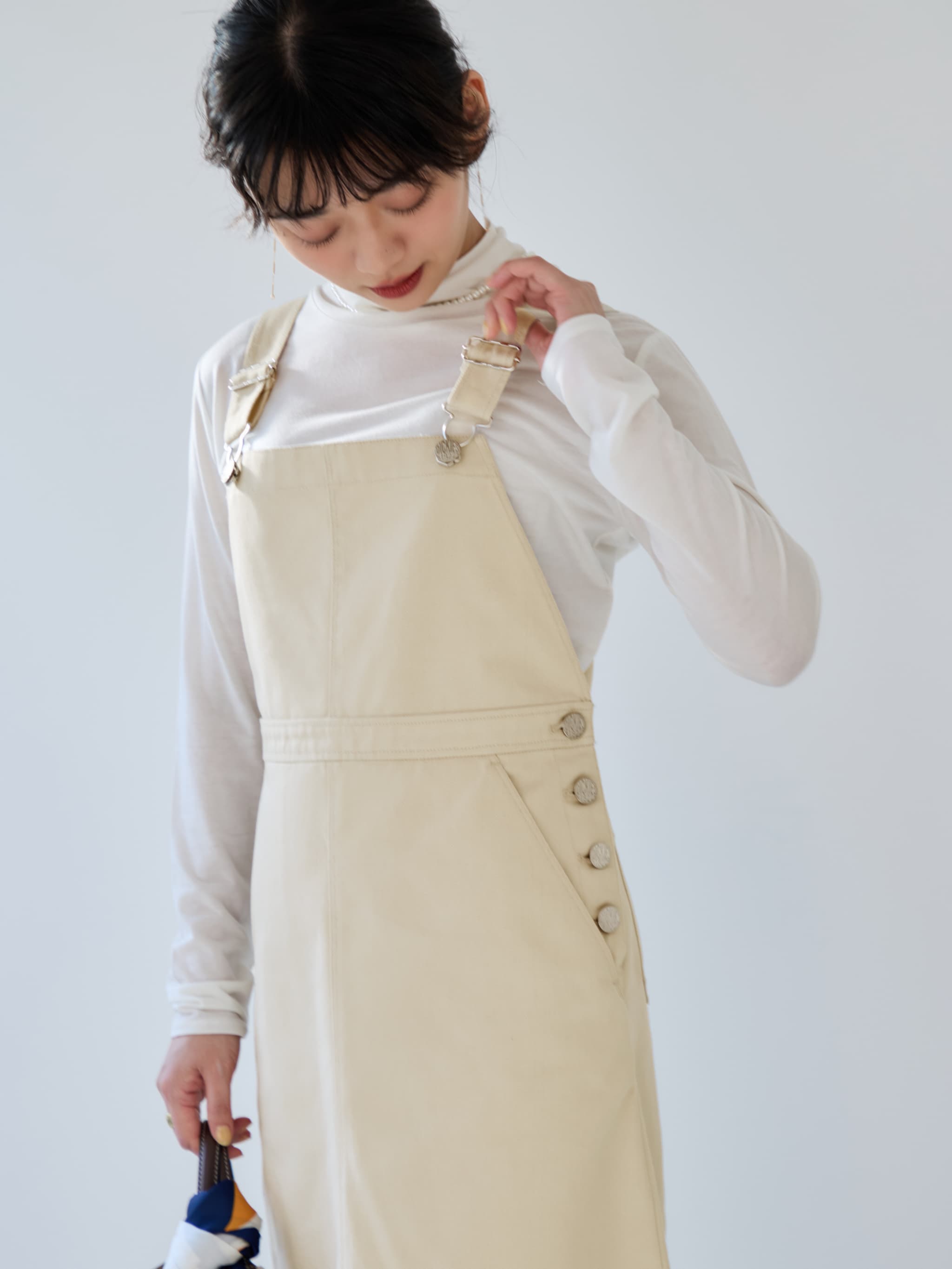 Dickies®×COHINA】ジャンパースカート-short & regular | 小柄・低身長