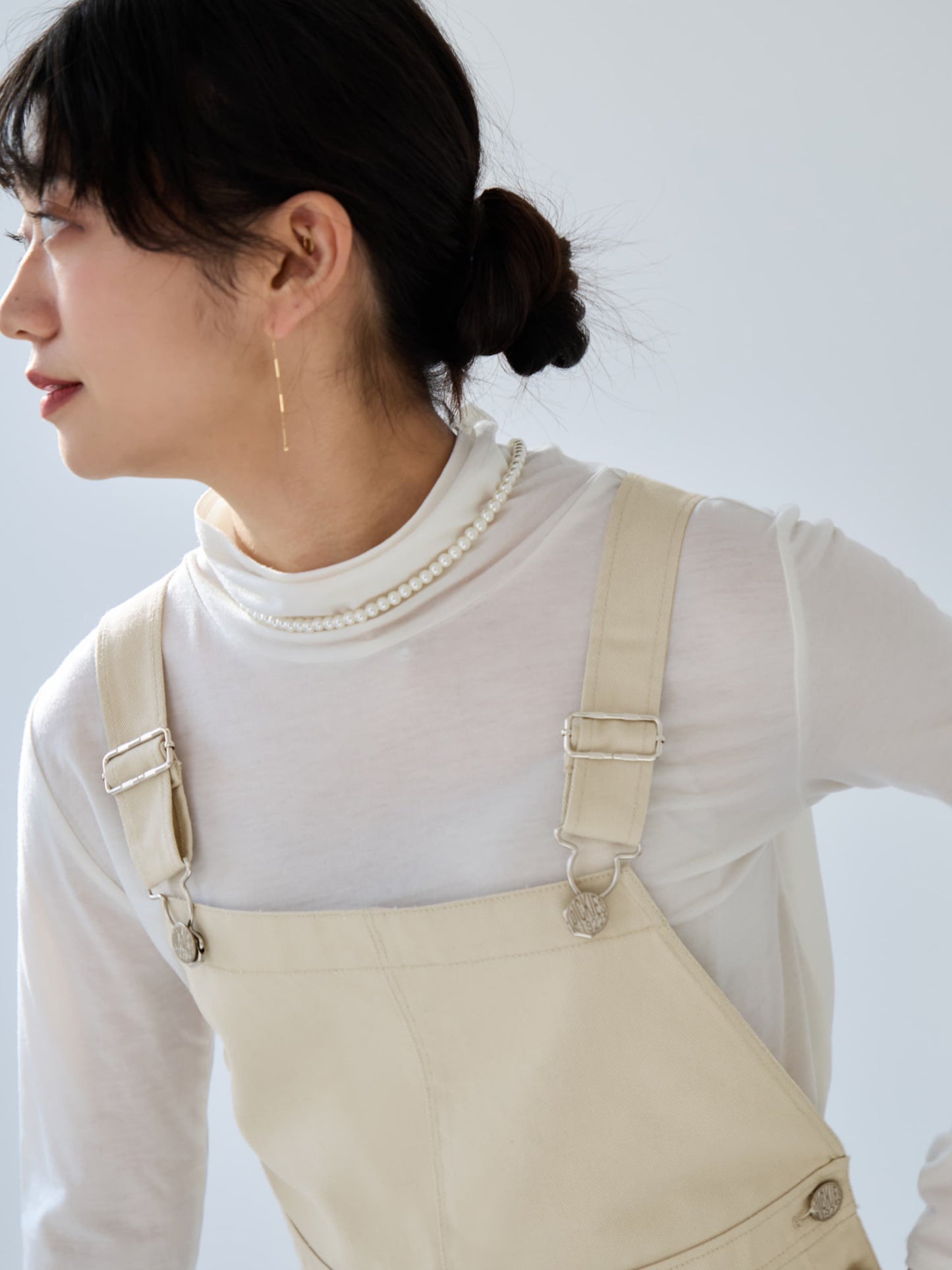 【Dickies®×COHINA】ジャンパースカート-short & regular　[通常]