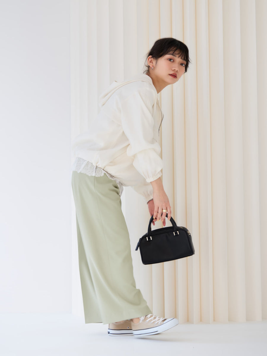 レースドッキングカットソー　[通常]