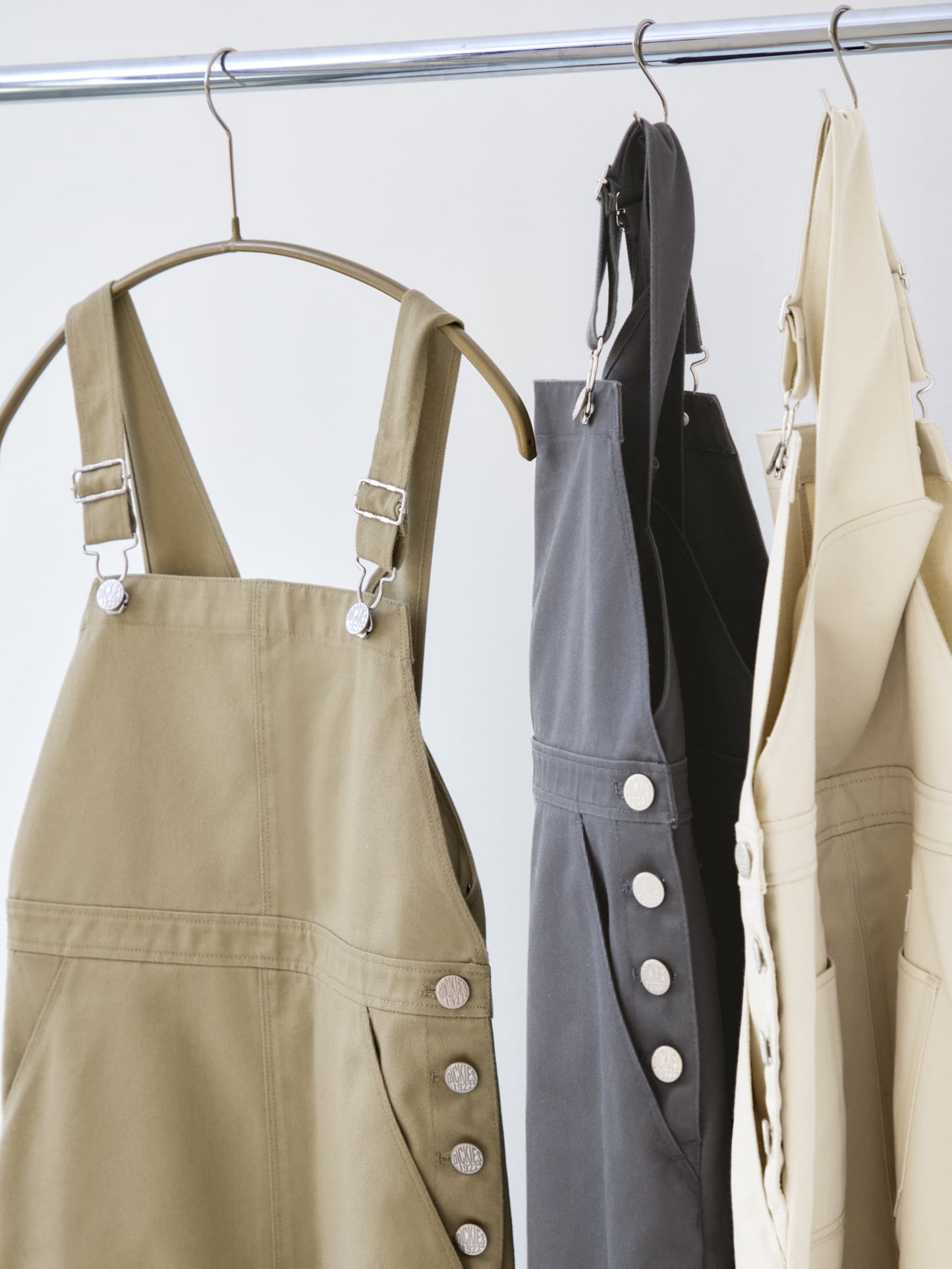 【Dickies®×COHINA】ジャンパースカート-short & regular　[通常]