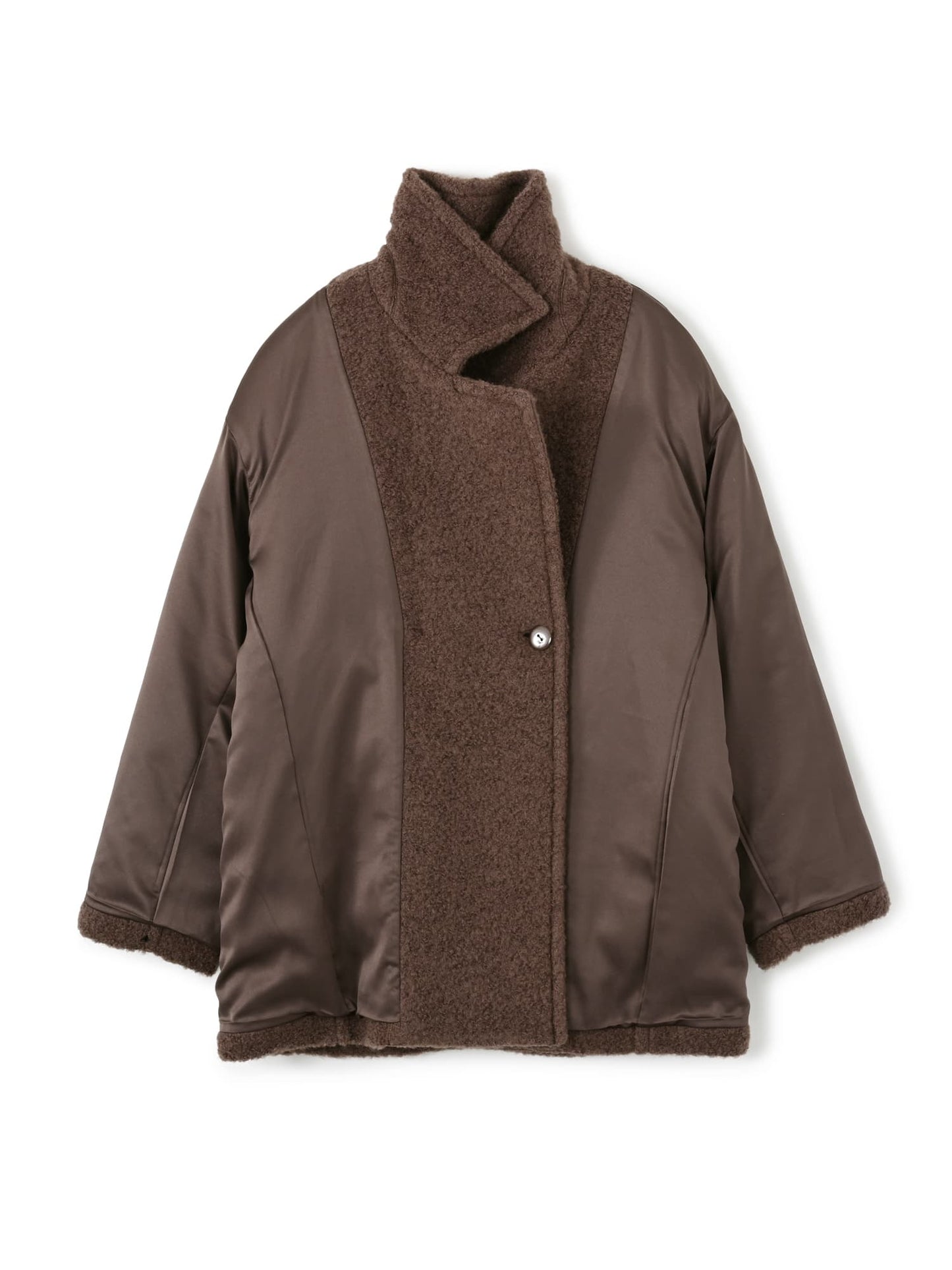 ウールループダブルコート　[通常]