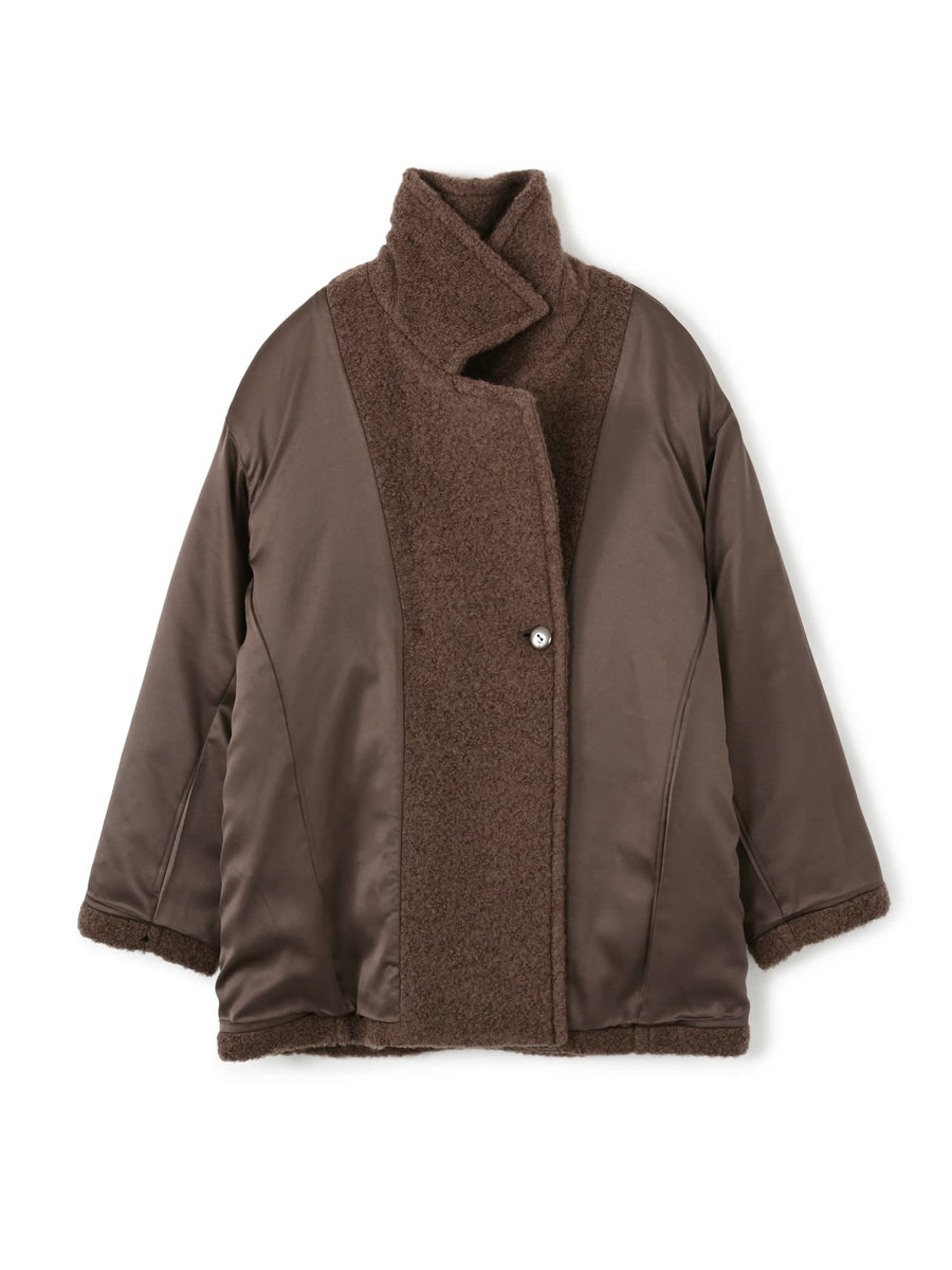 ウールループダブルコート　[通常]