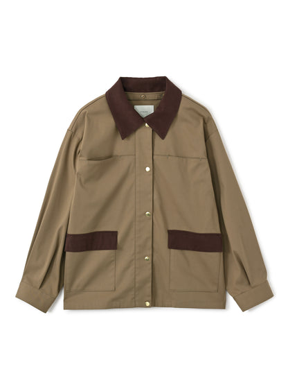 ※こちらが実物のカラーに一番お色味が近くなっております。（カーキグレージュ）<br>