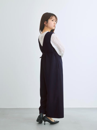 キーネックとろみオールインワン-short & regular　[通常]