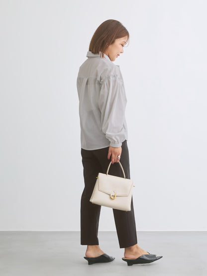 とろみワンタックテーパードパンツ-short & regular　[通常]