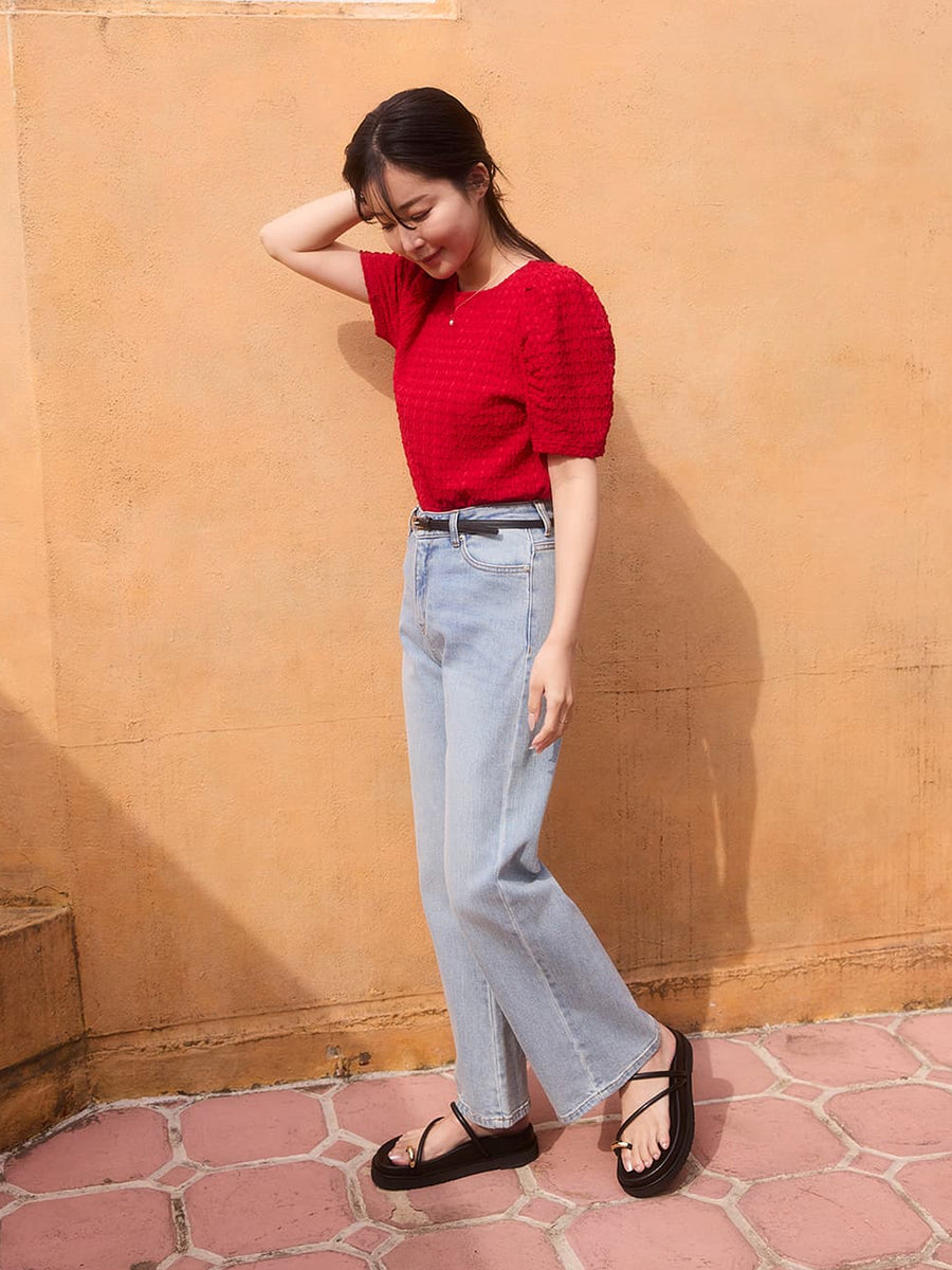 【LE TALONコラボ】厚底メタルサムリングサンダル　[通常]