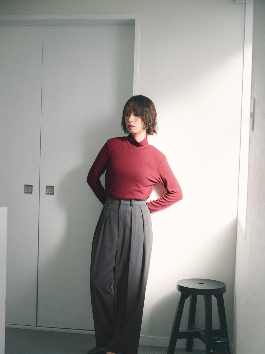 チュールドッキングウールテレコトップス　[通常]