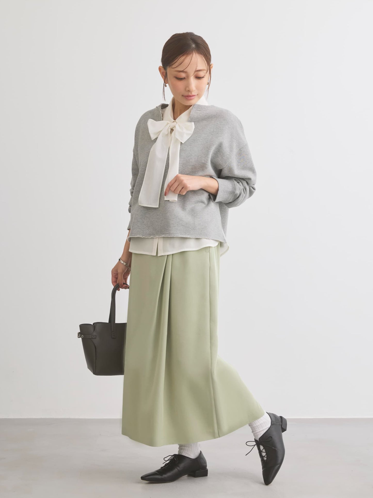 アシメタックIラインスカート-short & regular　[通常]