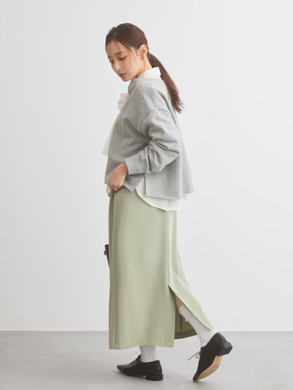 アシメタックIラインスカート-short & regular　[通常]