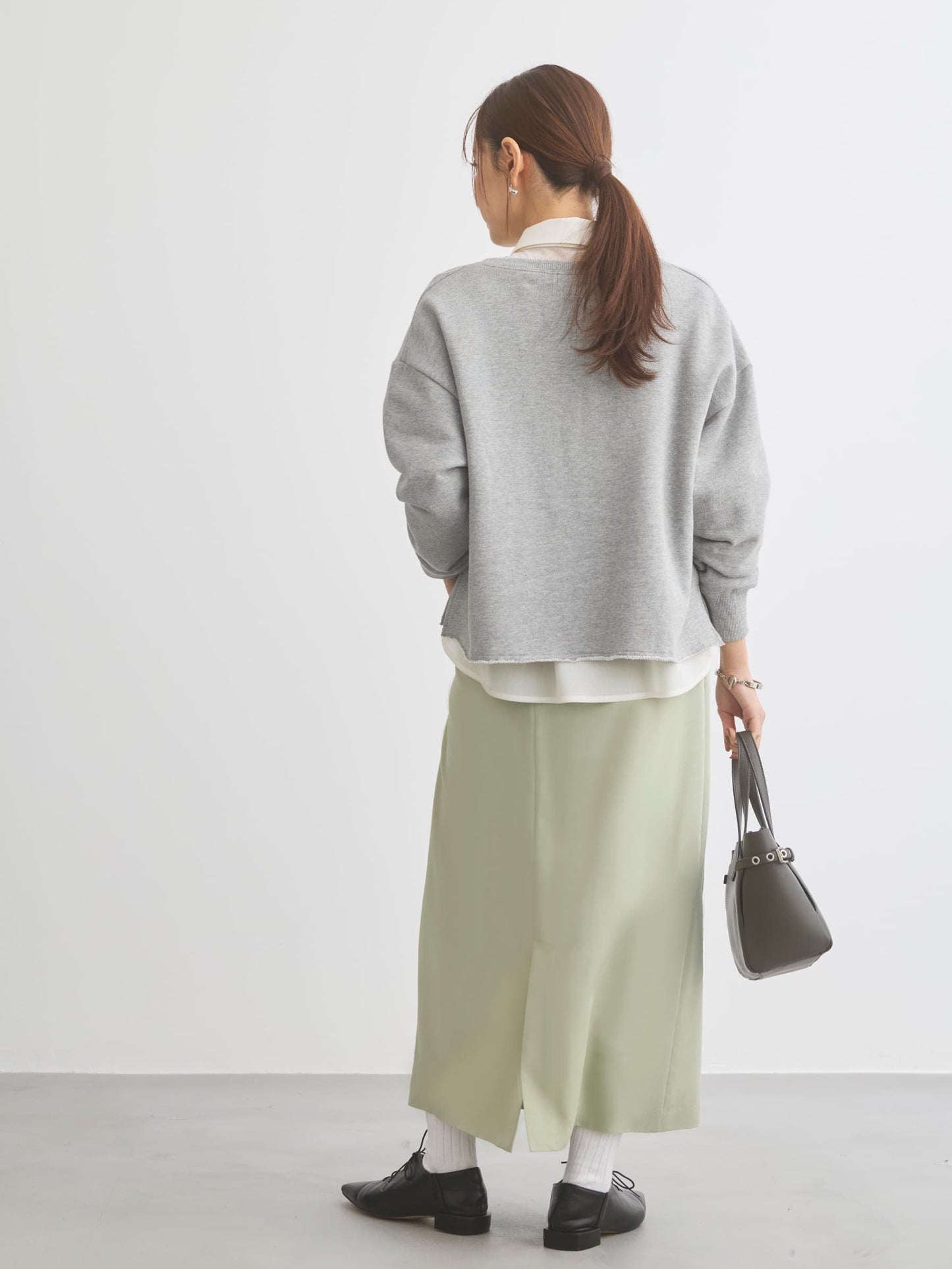 アシメタックIラインスカート-short & regular　[通常]