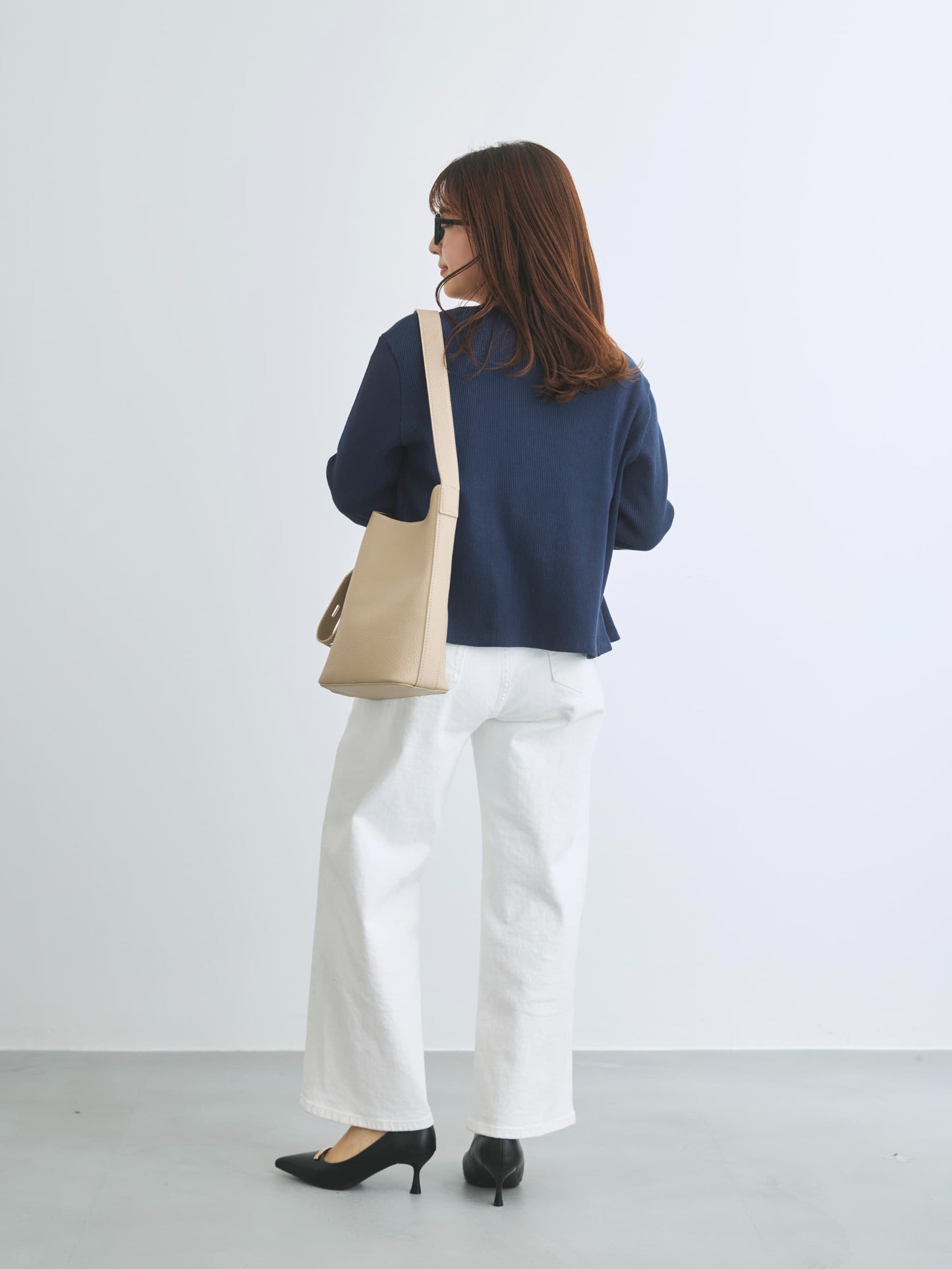 【SOMETHINGコラボ】ベイカーストレートデニム-short & regular　[通常]