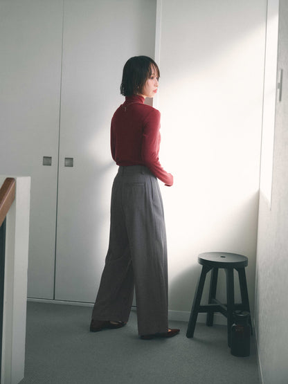 チュールドッキングウールテレコトップス　[通常]