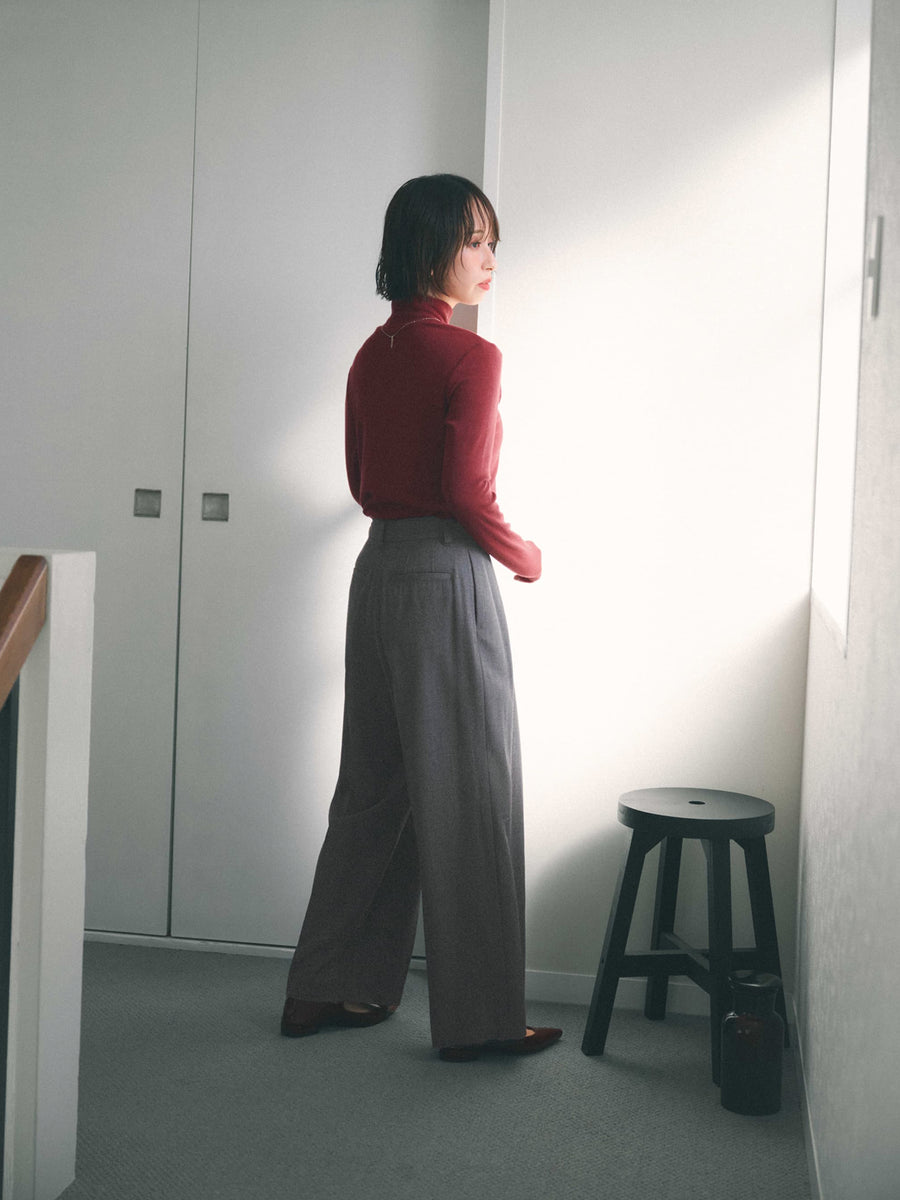 チュールドッキングウールテレコトップス　[通常]