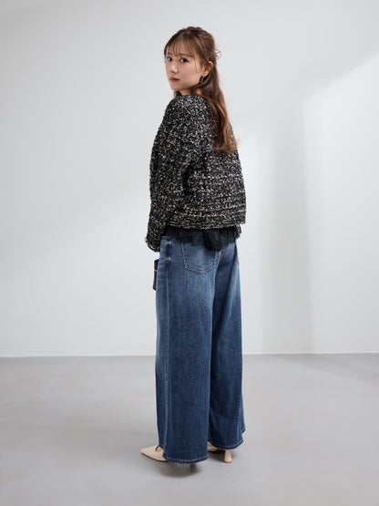 【Healthy DENIM×COHINA】BABY GINGER センタープレスデニム-short & regular　[通常]