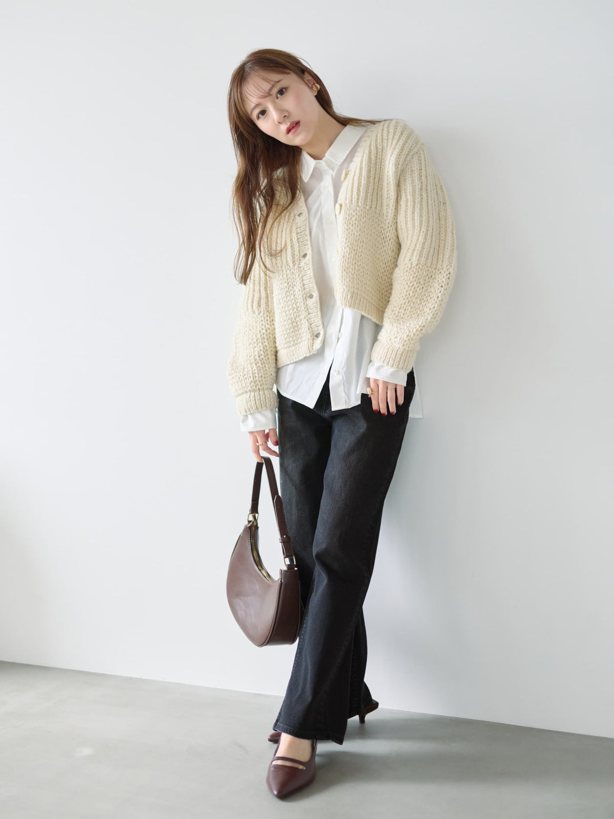 【Healthy DENIM×COHINA】Canelé ストレートデニム-short & regular 　[通常]
