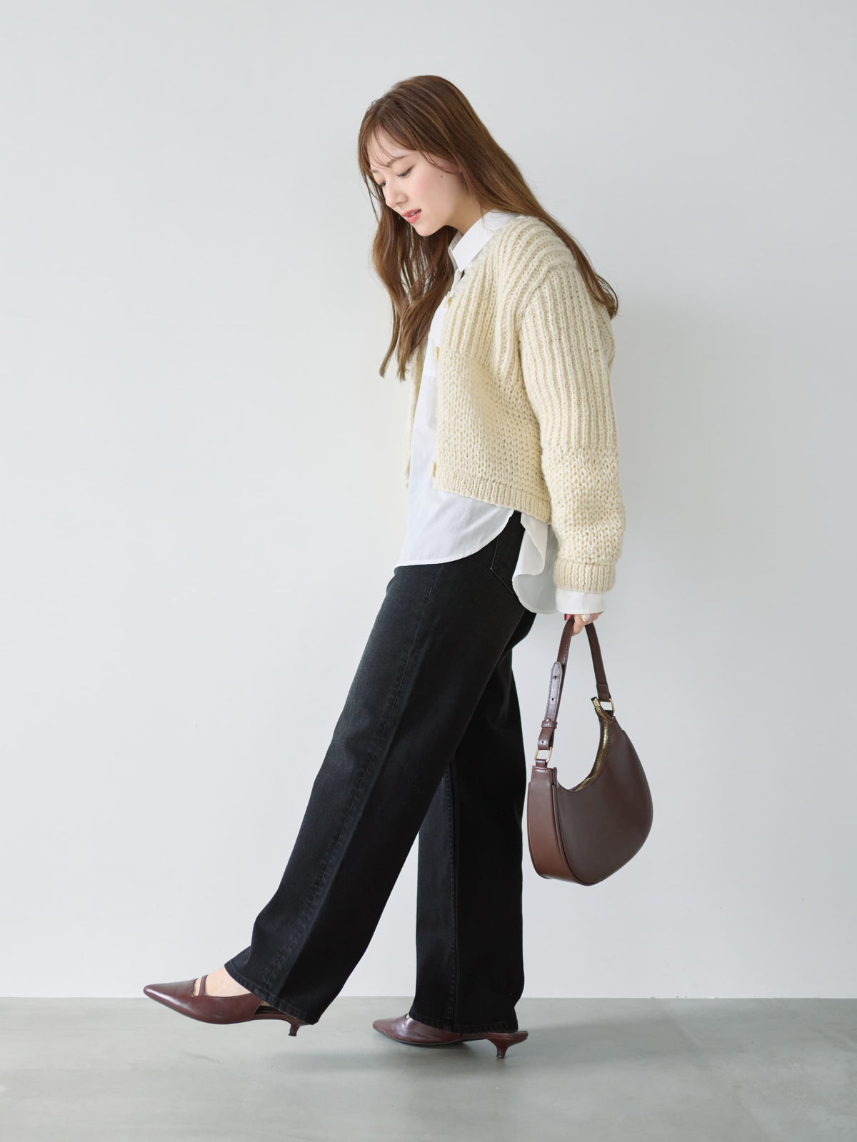【Healthy DENIM×COHINA】Canelé ストレートデニム-short & regular 　[通常]