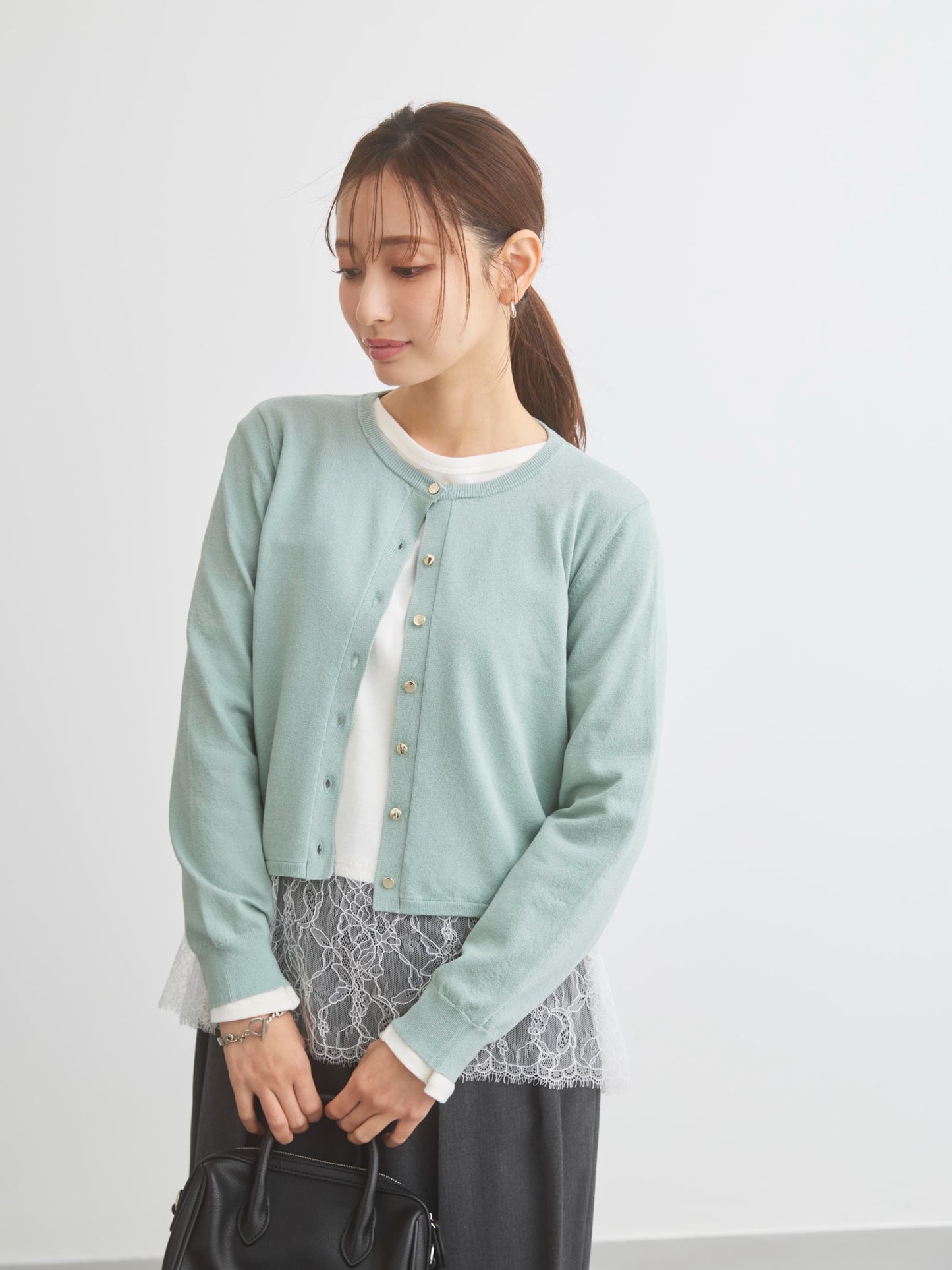 149cm | B:77 W:60 H:83 股下:68.5 | ワンサイズ着用