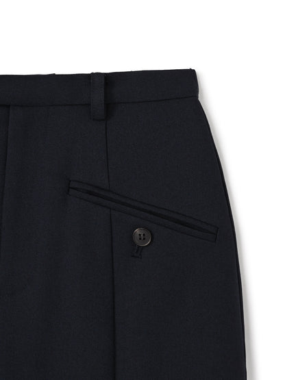 ナローベルトポケットデザインスカート　[通常]