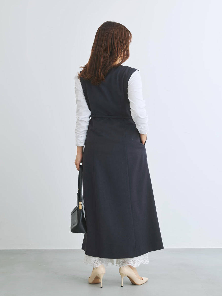 トリアセリネンライクジレワンピース-short & regular　[通常]