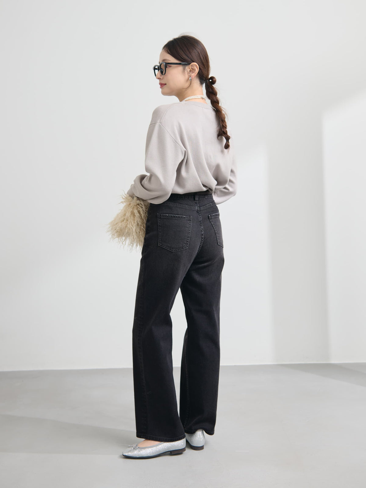 【Healthy DENIM×COHINA】Canelé ストレートデニム-short & regular 　[通常]