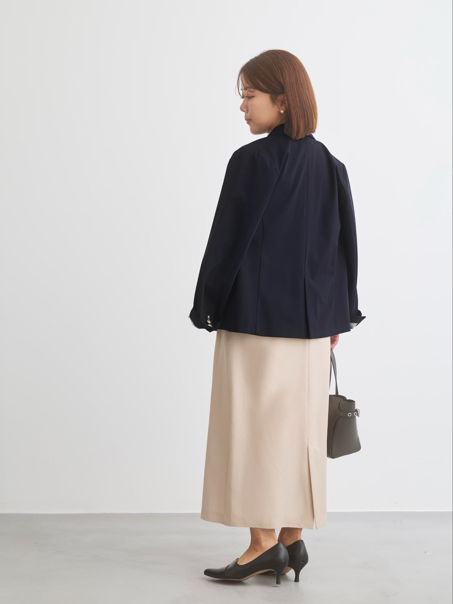 アシメタックIラインスカート-short & regular　[通常]