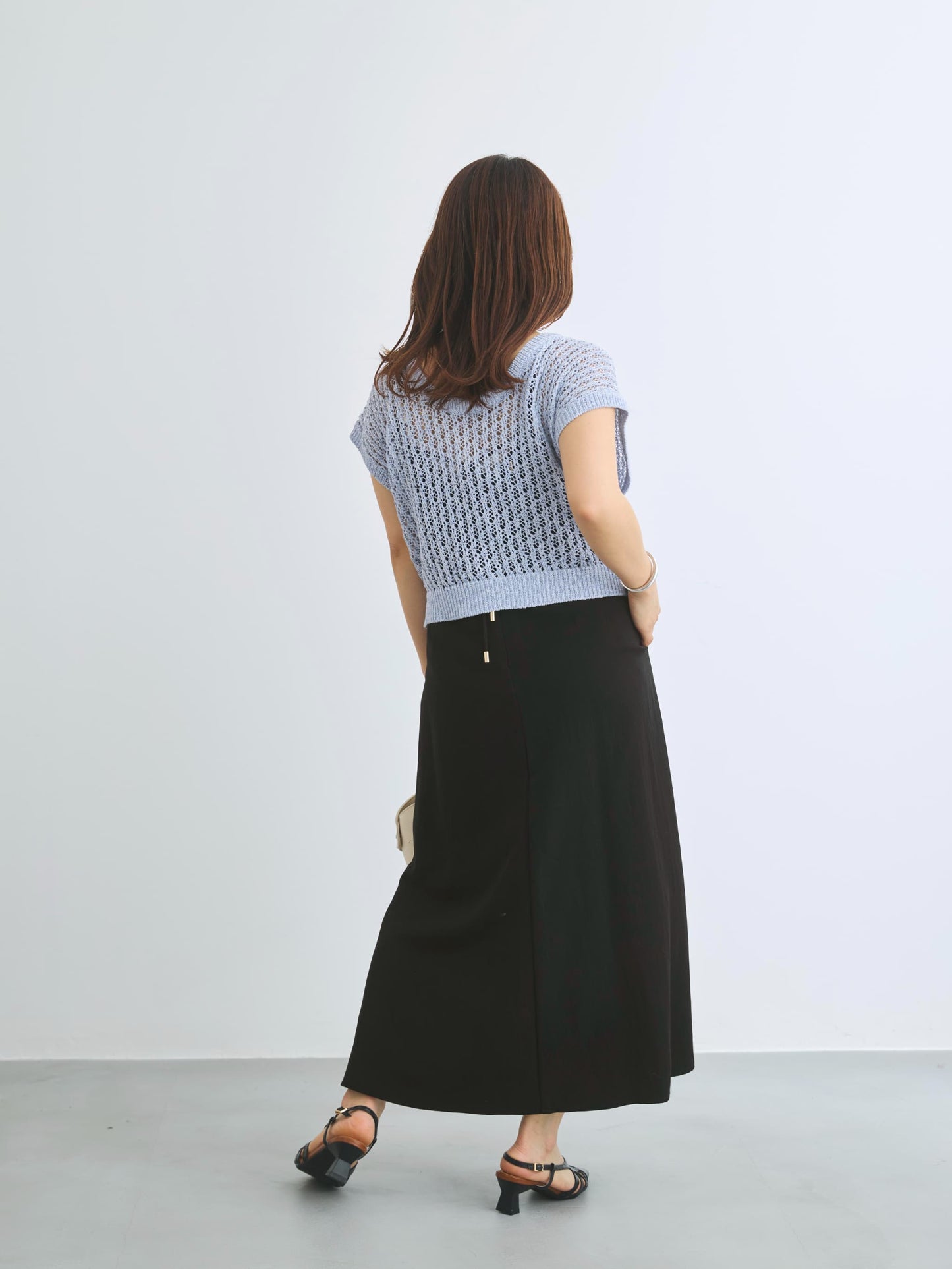 レイヤードデザインキャミワンピース-short & regular　[通常]