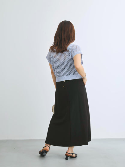 レイヤードデザインキャミワンピース-short & regular　[通常]