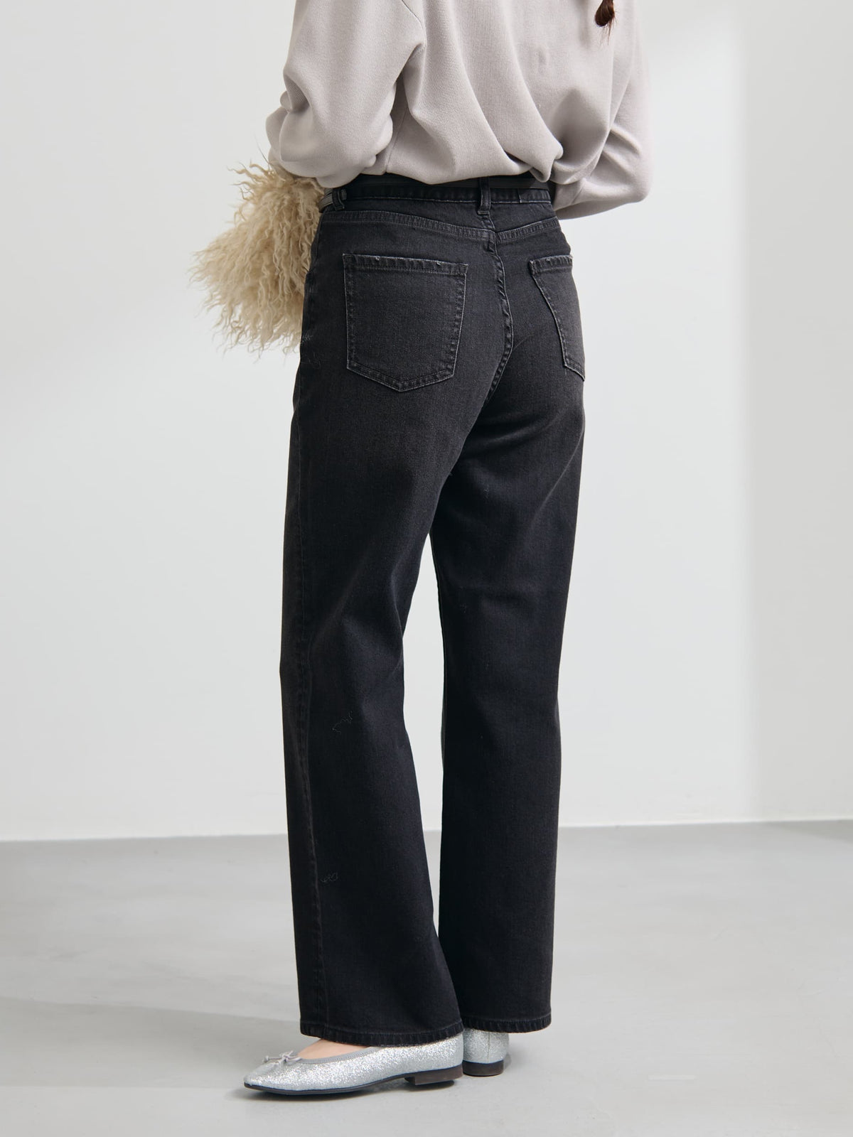 【Healthy DENIM×COHINA】Canelé ストレートデニム-short & regular 　[通常]
