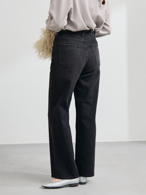 【Healthy DENIM×COHINA】Canelé ストレートデニム-short & regular 　[通常]