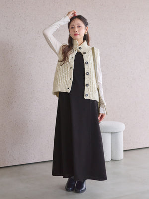 【NEPAL HAND KNIT】ロービングニットベスト　[通常]