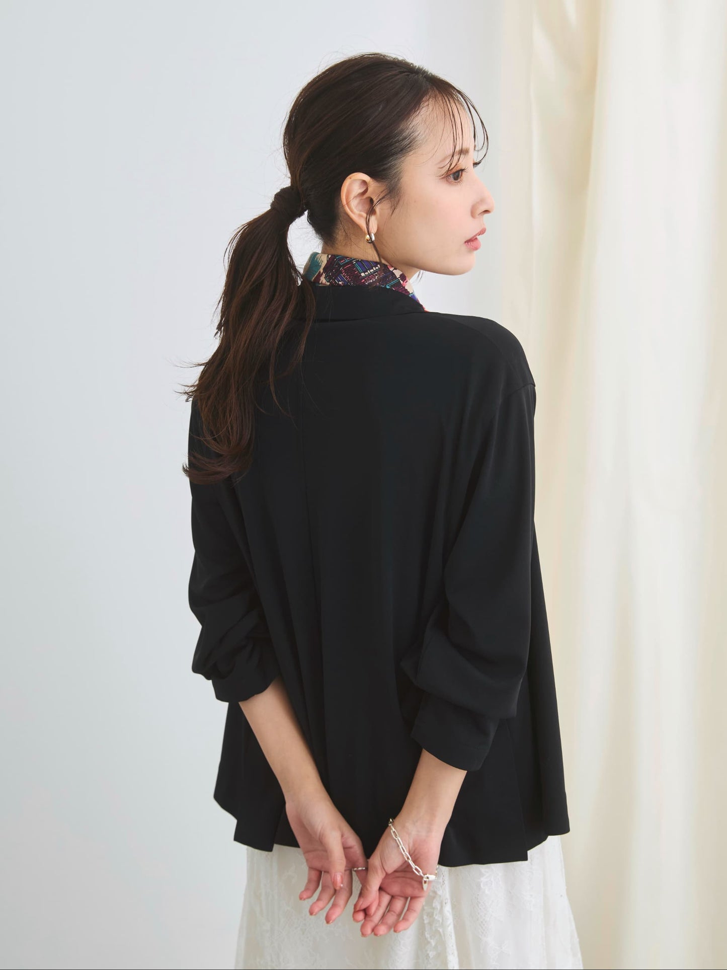 【UVカット/ウォッシャブル/防シワ】リラクシージャケット　[通常]