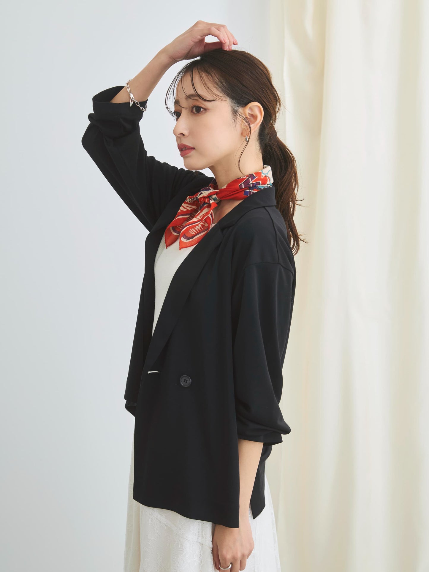 【UVカット/ウォッシャブル/防シワ】リラクシージャケット　[通常]