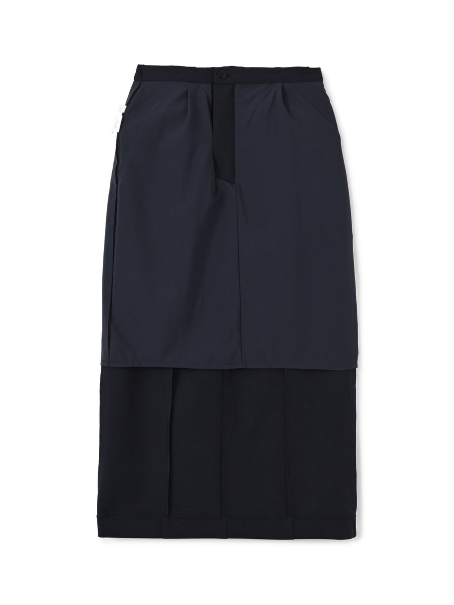 ナローベルトポケットデザインスカート　[通常]